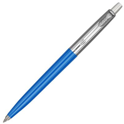 Ручка шариковая Parker Jotter Originals Blue Chrome CT, синяя-0
