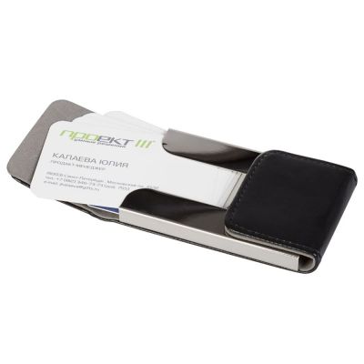 Футляр для визиток Discovery, черный-2