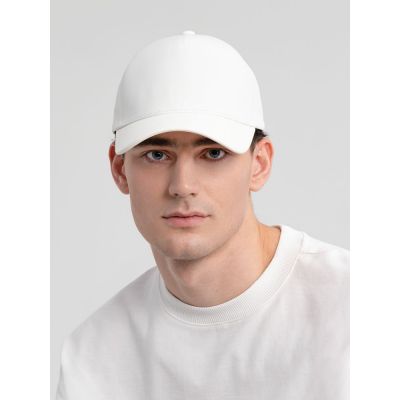 Бейсболка Kosmos, белая-0