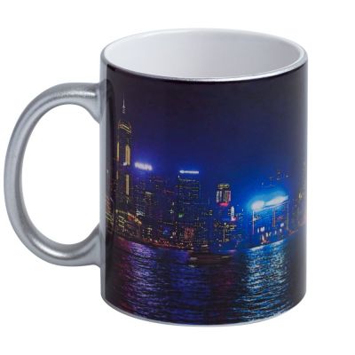 Кружка Ore для сублимационной печати, серебристая-2