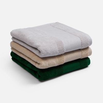 Полотенце Molan, среднее, светло-серое-3