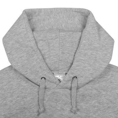 Толстовка Hooded, серый меланж-3