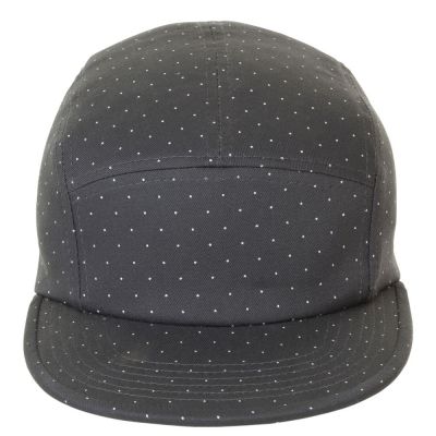 Бейсболка TAYLOR, темно-серая с белым-1