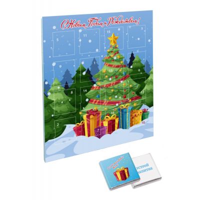 Шоколадный адвент-календарь Festa Mini на заказ-1