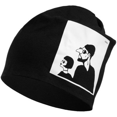 Шапка «Леон», черная-0