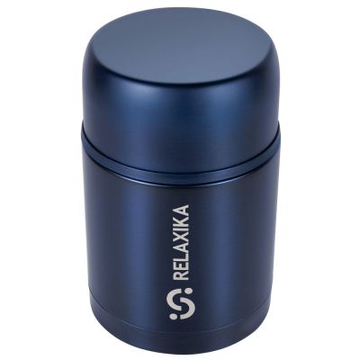 Термос для еды Relaxika 700, темно-синий-1
