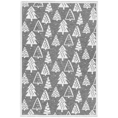 Набор с пледом и бокалами «Снежность», ваниль-3