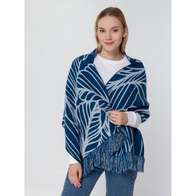 Палантин с бахромой на заказ Rinn Fint, акрил-3