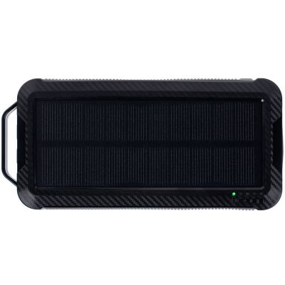 Аккумулятор защищенный Total Control 10000 мАч, черный с серым-1