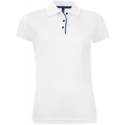 Рубашка поло женская Performer Women 180 белая-0