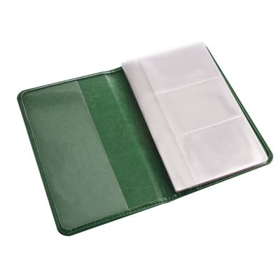 Визитница Nebraska, зеленая-1