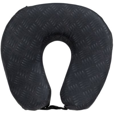 Подушка дорожная Hard Work Black, черная-2