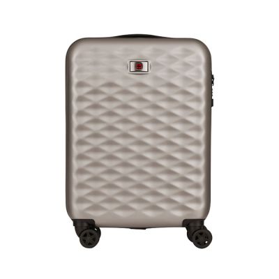 Чемодан для ручной клади Lumen S, серебристый-1