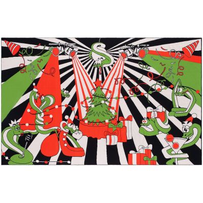 Плед Snake Your Body, красный-0