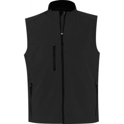 Жилет мужской софтшелл Rallye Men черный-0
