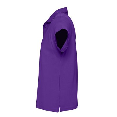 Рубашка поло мужская Summer 170, темно-фиолетовая-2