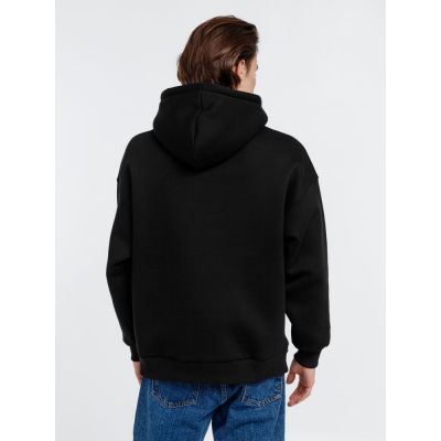 Худи оверсайз унисекс Go Easy, черное-5