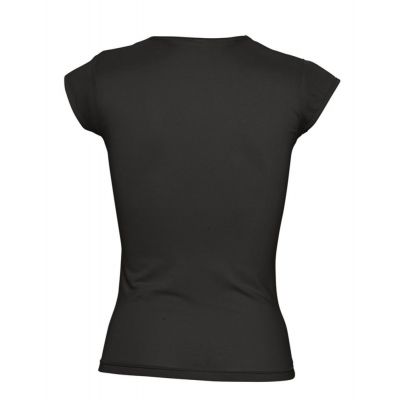 Футболка женская Mint 170, черная-1