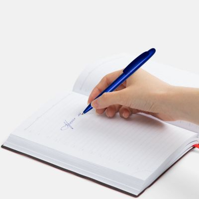 Ручка шариковая Moor Silver, ver.2, синий металлик-3