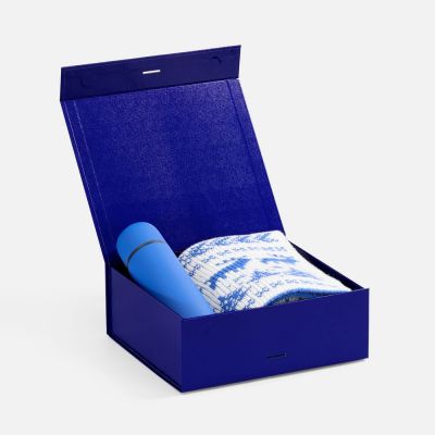 Коробка складная Rusetti, M, синяя-2