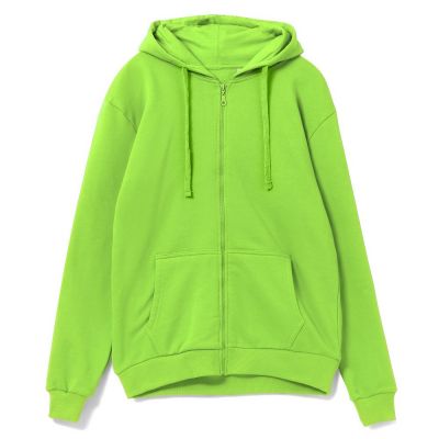 Толстовка на молнии с капюшоном Siverga Heavy 2.0, зеленое яблоко-0