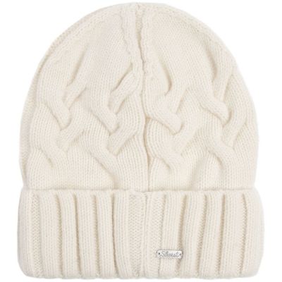 Шапка Loren, молочно-белая (ванильная)-1