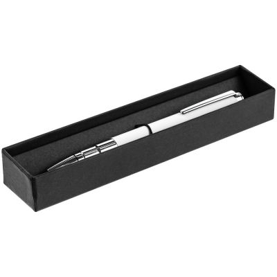 Ручка шариковая Kugel Gunmetal, белая-3