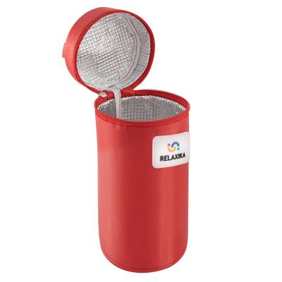 Термос Relaxika Duo 750 в чехле, стальной-5