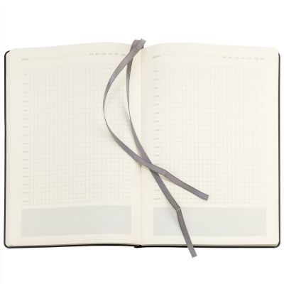 Ежедневник Lable Touch, недатированный, темно-серый-3