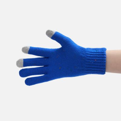 Перчатки сенсорные Spotti Senso, синие-1