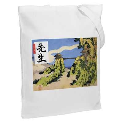 Холщовая сумка «Сэнсэй», молочно-белая-0