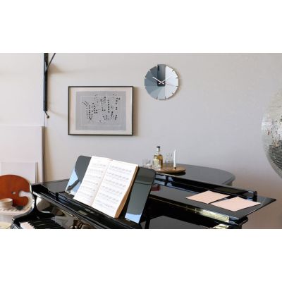 Часы настенные Transformer Clock. Black & Monochrome-5