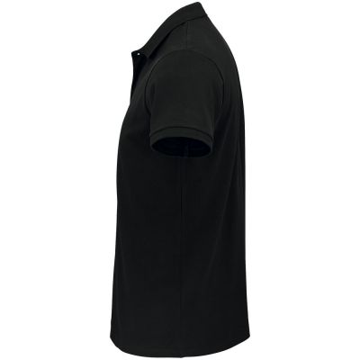 Рубашка поло мужская Planet Men, черная-2