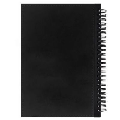 Ежедневник Notera Maxi, недатированный, черный-1