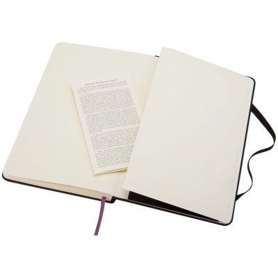 Записная книжка Moleskine Classic Large, в линейку, черная-4