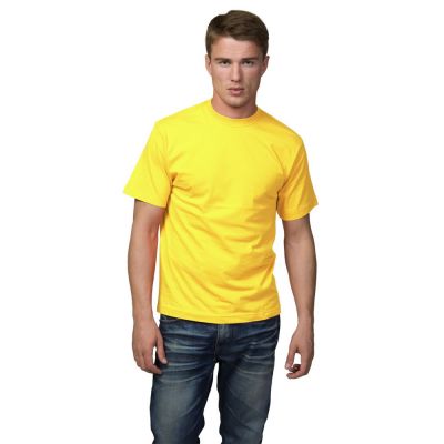 Футболка унисекс T-Bolka 160, темно-желтая-2