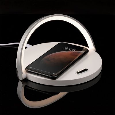 Cтанция для беспроводной зарядки с подсветкой arCharge, белая-5