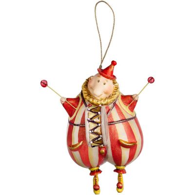 Набор из 3 елочных игрушек Circus Collection: барабанщик, акробат и слон-2