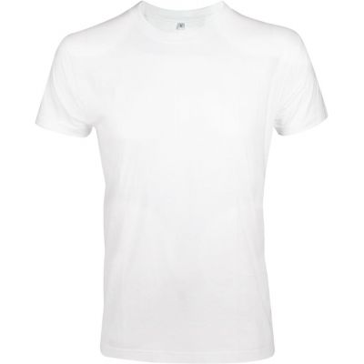 Футболка мужская приталенная Imperial Fit 190, белая-0