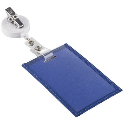 Чехол для пропуска Twill, синий-2
