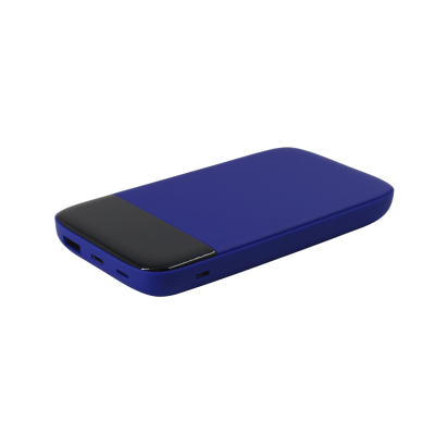 Внешний аккумулятор Bplanner Power 3 ST, софт-тач, 10000 mAh (Синий)-0