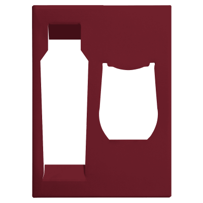 Ложемент Edge Box C (бордовый)-0