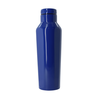 Термобутылка для напитков E-shape (синий)-0