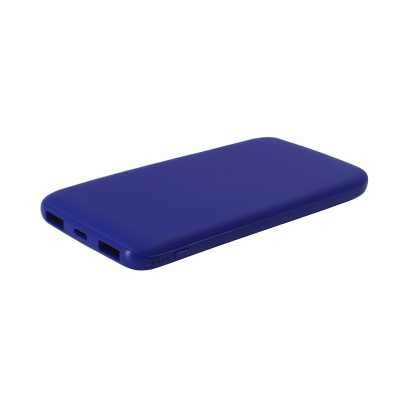 Внешний аккумулятор Bplanner Power 2 ST, софт-тач, 10000 mAh (Синий)-0