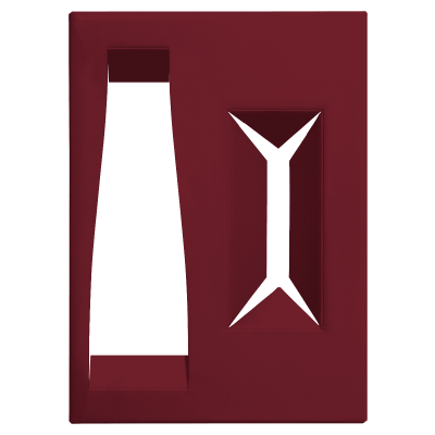 Ложемент New Box A (бордовый)-0