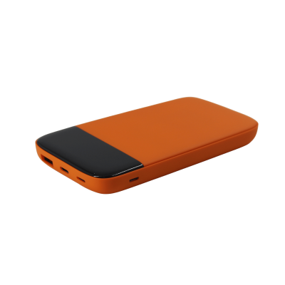 Внешний аккумулятор Bplanner Power 3 ST, софт-тач, 10000 mAh (Оранжевый)-0