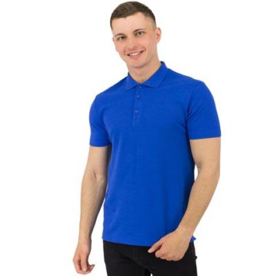 Рубашка поло Rock, мужская (синяя, 3XL)-0