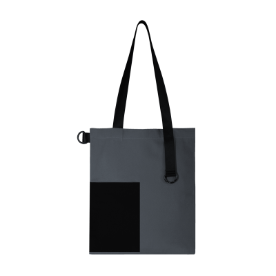 Шоппер Superbag Color (темно-серый с чёрным)-0