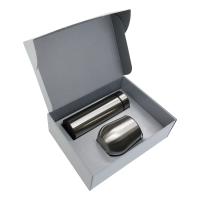 Набор Hot Box С металлик grey (стальной)