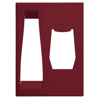 Ложемент New Box Е (бордовый)-0